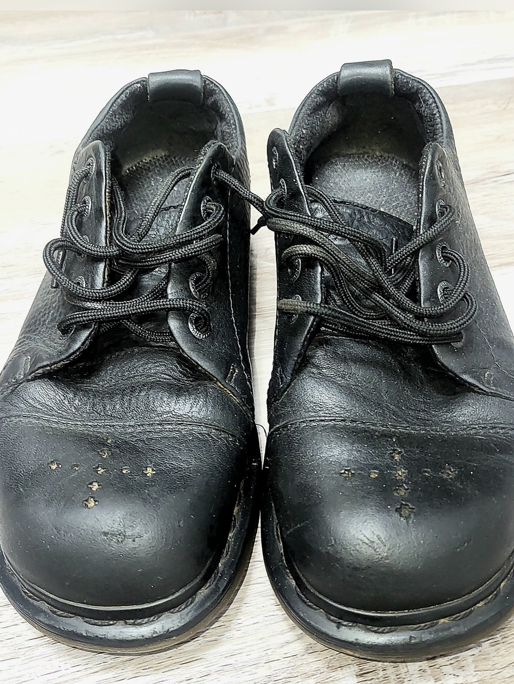 Dr. Martens Black Leather Loafers - Women’s Size 7 - Excellent Condition